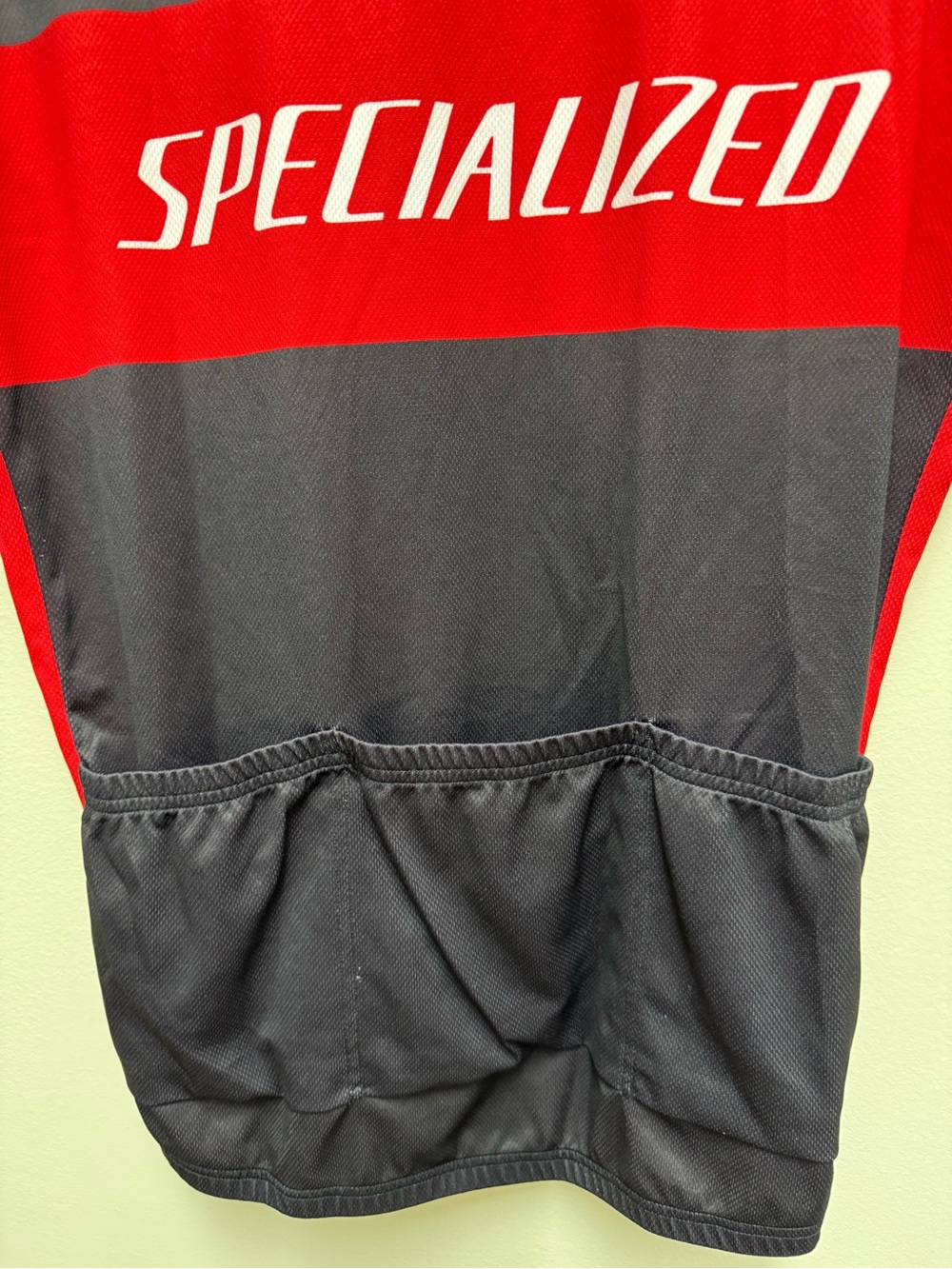 Specialized Red and Black SBC Cycling Jersey Breathable Slim Fit XL - Picture 4 of 7